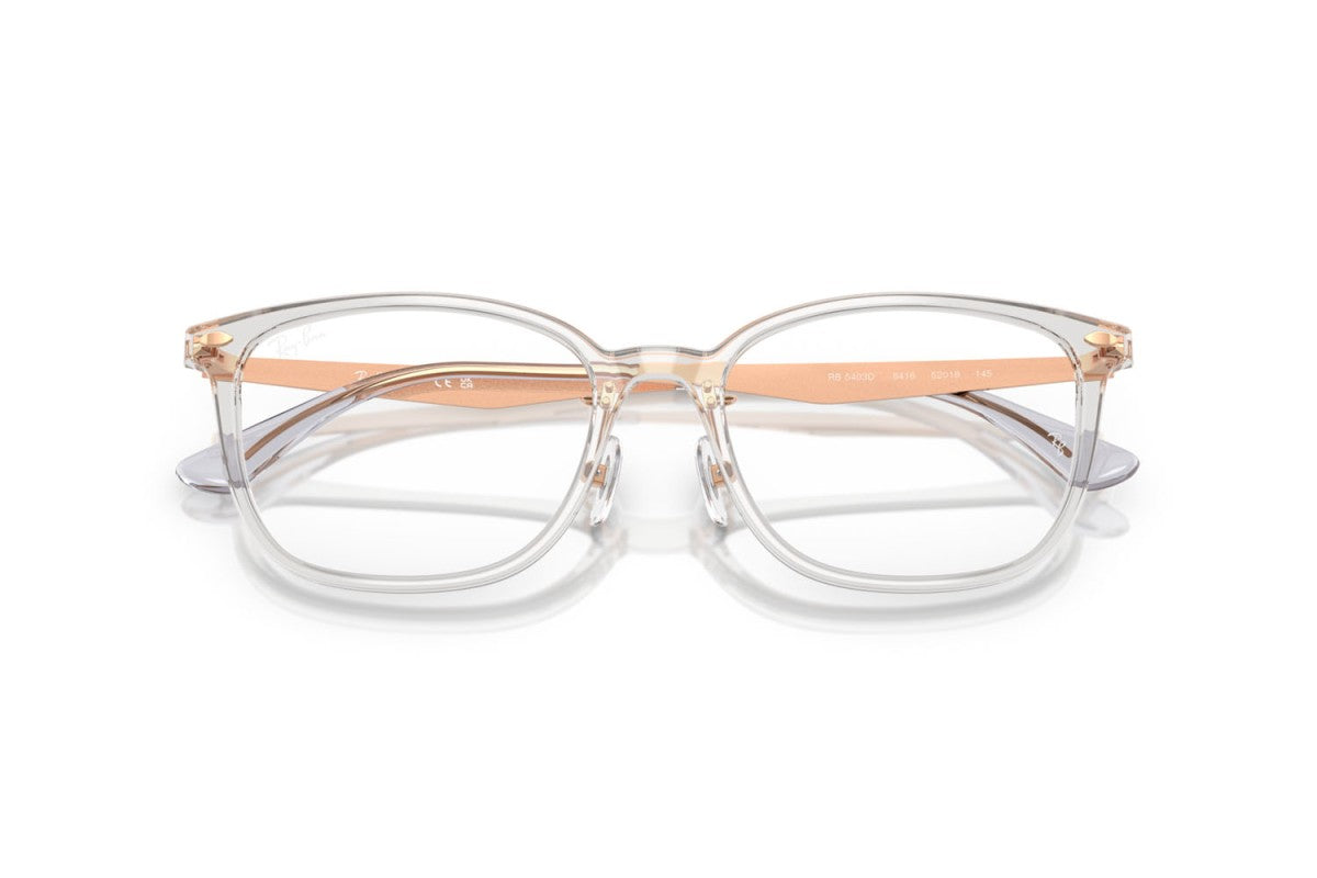 OCCHIALE DA VISTA UNISEX | RAY-BAN RX 5403D - 8416 GRIGIO TRASPARENTE - CALIBRO 54
