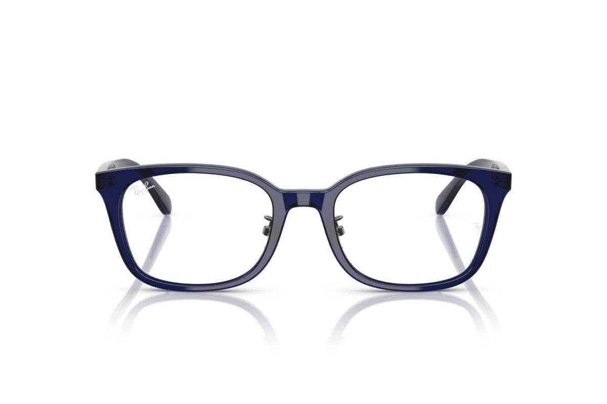 OCCHIALE DA VISTA UNISEX | RAY-BAN RX 5407D - 5986 BLU SCURO TRASPARENTE - CALIBRO 52