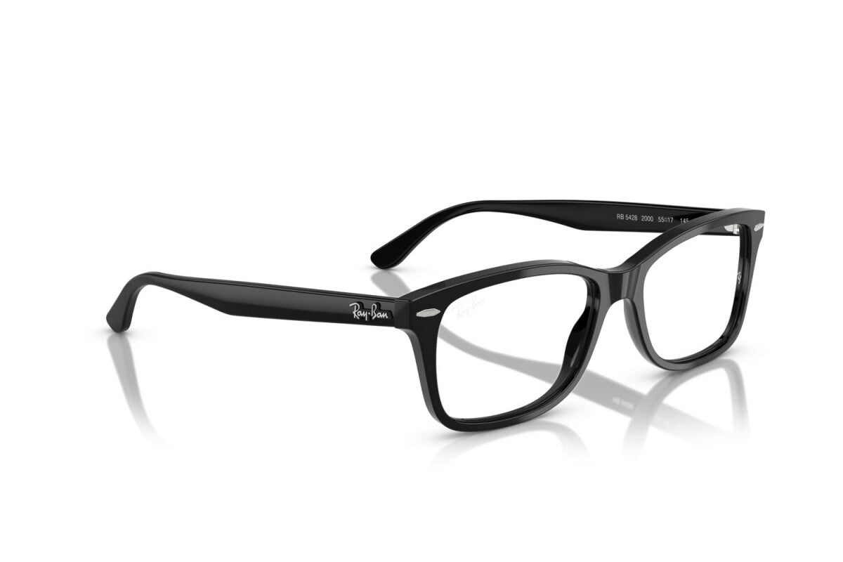 OCCHIALE DA VISTA UNISEX RAY-BAN RX 5428 - 2000 NERO - TAGLIA 53