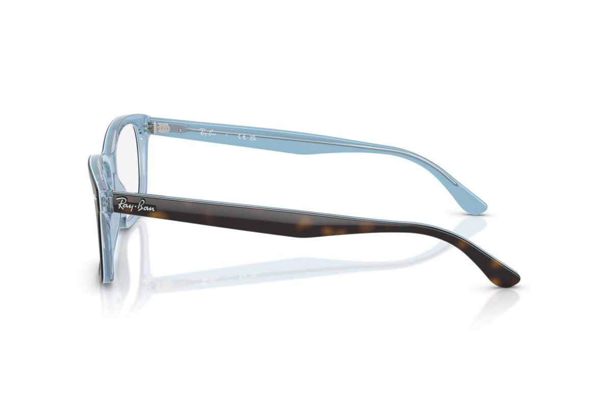 OCCHIALE DA VISTA UNISEX RAY-BAN RX 5428 - 5883 AVANA SU AZZURRO - TAGLIA 53
