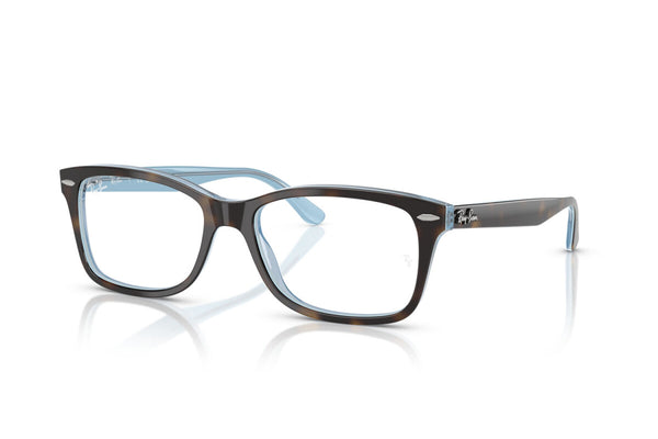 OCCHIALE DA VISTA UNISEX RAY-BAN RX 5428 - 5883 AVANA SU AZZURRO - TAGLIA 55