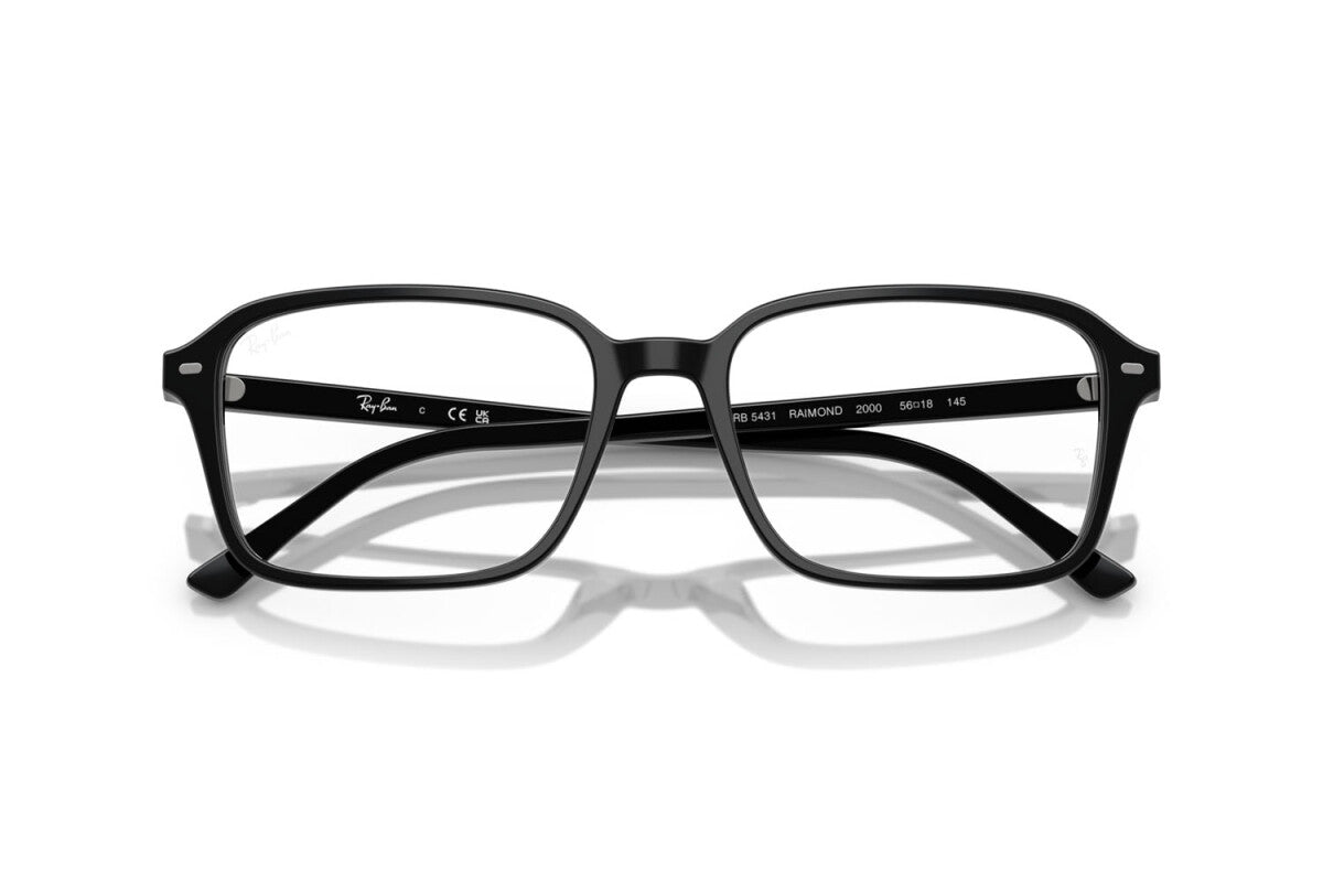 OCCHIALE DA VISTA UNISEX RAY-BAN RX 5431 RAIMOND 2000 NERO - TAGLIA 54