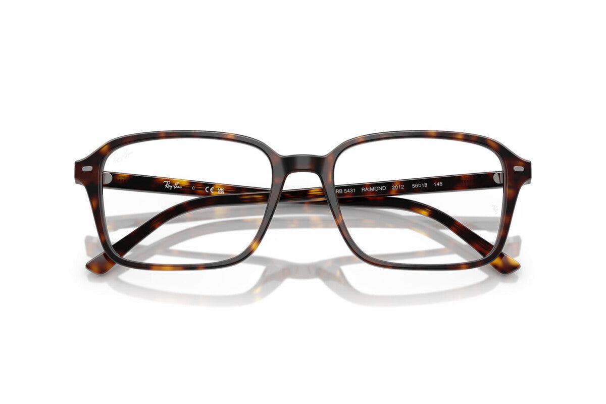 OCCHIALE DA VISTA UNISEX RAY-BAN RX 5431 RAIMOND 2012 L'AVANA - TAGLIA 54