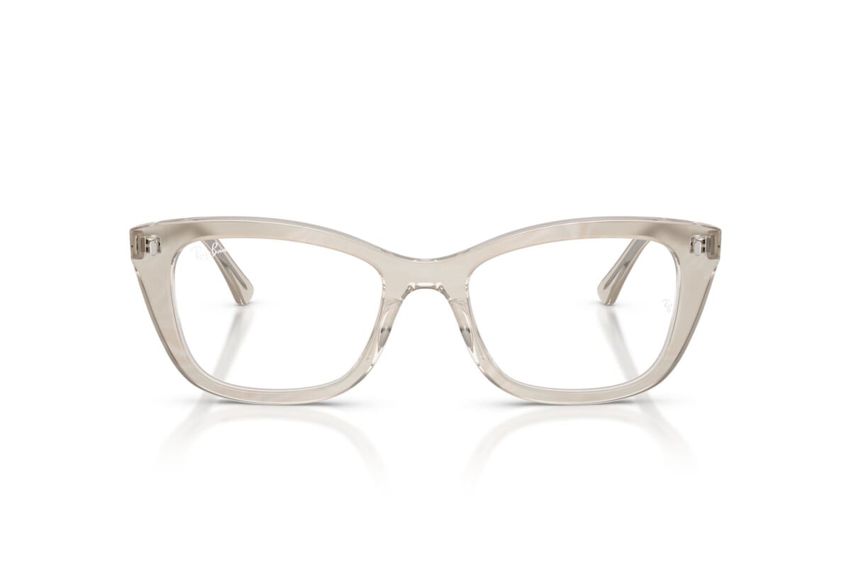 OCCHIALE DA SOLE UNISEX RAY-BAN RX 5433 - 8291 FOTO ONDE GRIGIO - TAGLIA 50
