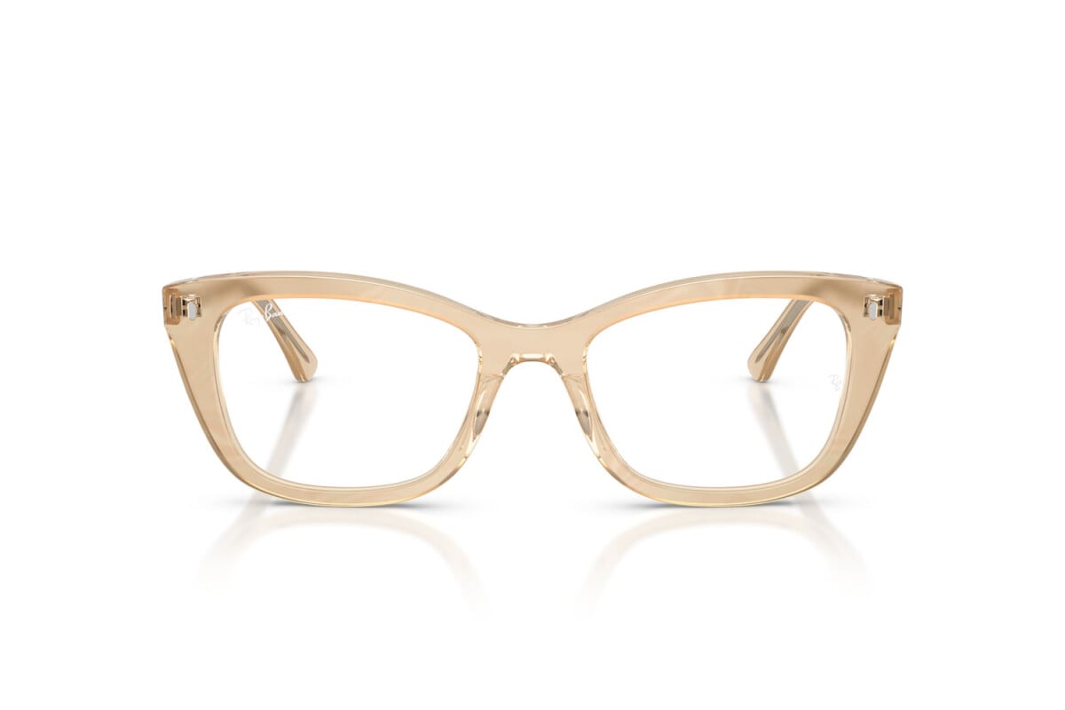 OCCHIALE DA SOLE UNISEX RAY-BAN RX 5433 - 8294 FOTO ONDE MARRONE - TAGLIA 50