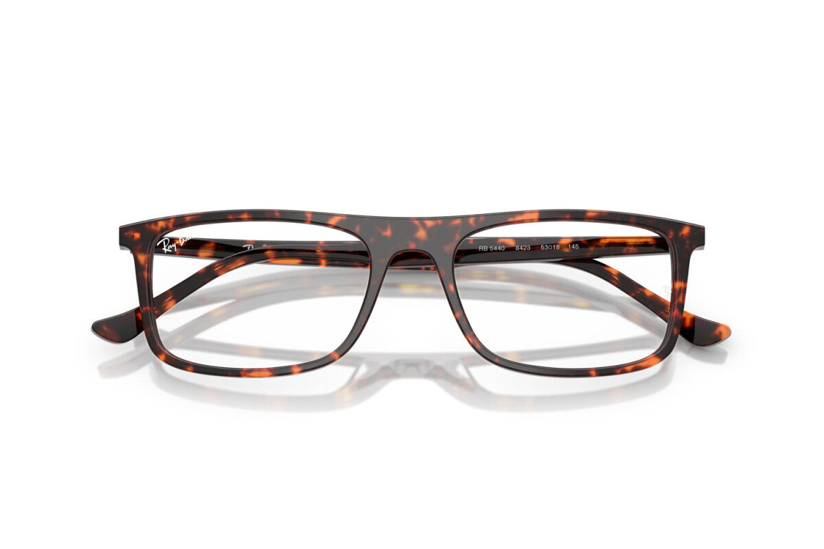 OCCHIALE DA VISTA UNISEX RAY-BAN RX 5440 - 8423 TARTARUGA ROSSA AVANA - TAGLIA 53