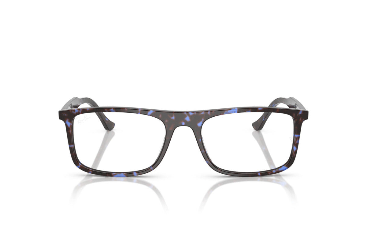 OCCHIALE DA VISTA UNISEX RAY-BAN RX 5440 - 8424 TARTARUGA BLU HAVANA - TAGLIA 55