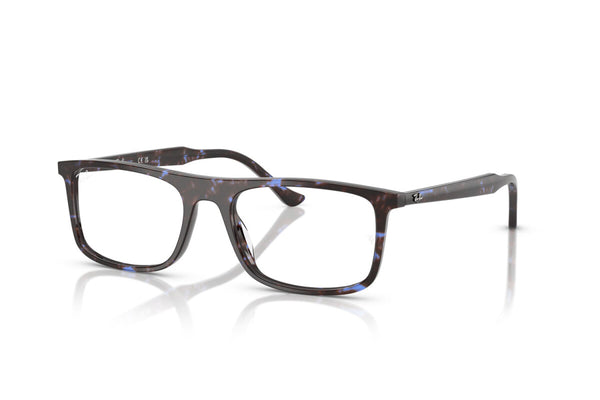 OCCHIALE DA VISTA UNISEX RAY-BAN RX 5440 - 8424 TARTARUGA BLU HAVANA - TAGLIA 55