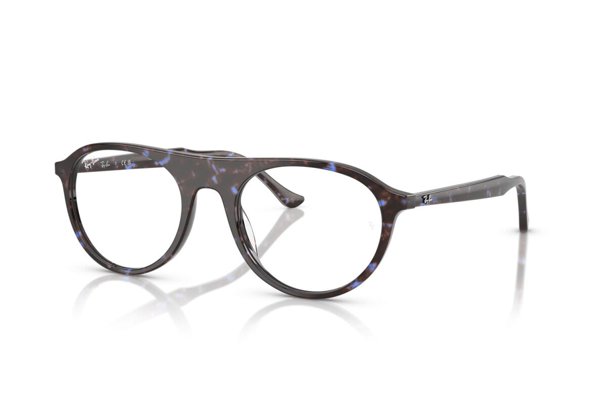 OCCHIALE DA VISTA UNISEX RAY-BAN RX 5441 - 8424 TARTARUGA BLU HAVANA - TAGLIA 51