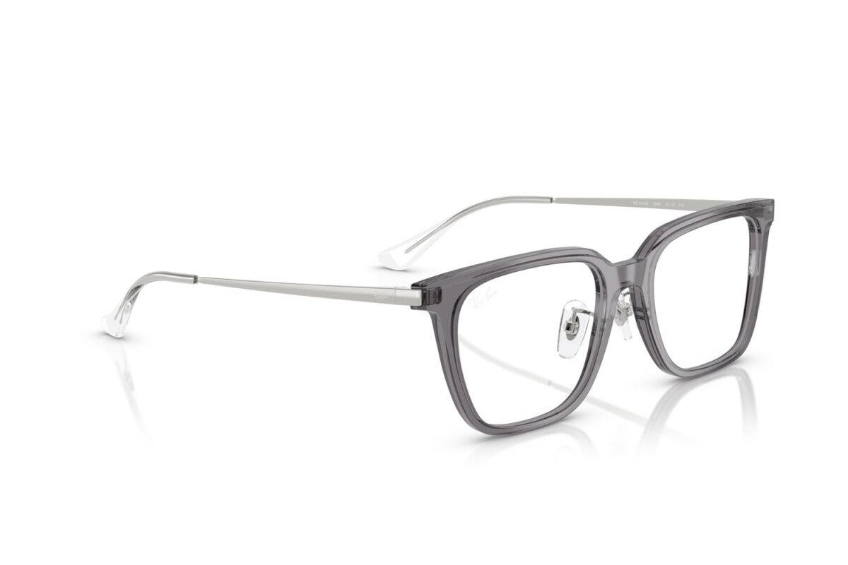 OCCHIALE DA VISTA UNISEX RAY-BAN RX 5442D - 8268 GRIGIO TRASPARENTE - TAGLIA 52