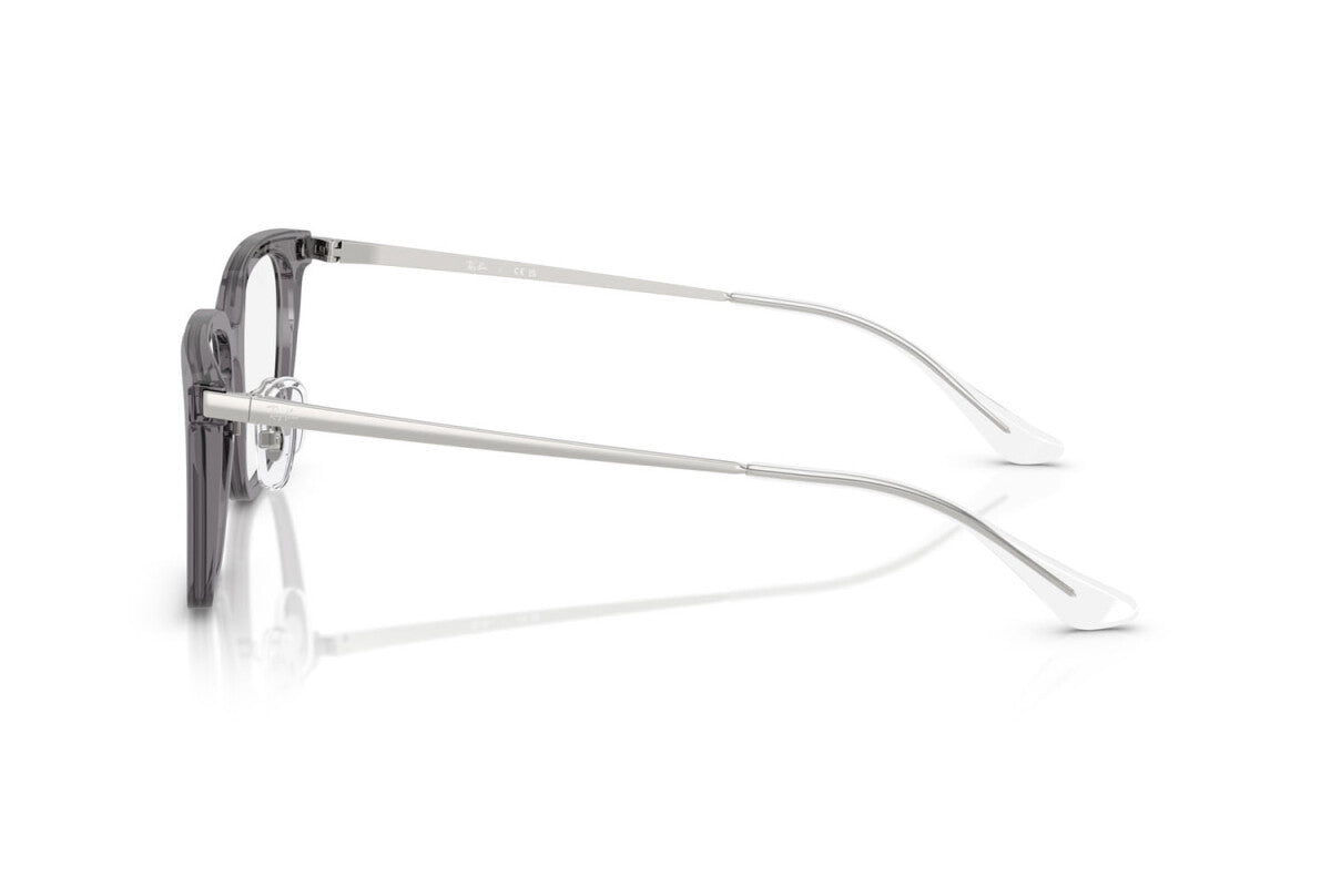 OCCHIALE DA VISTA UNISEX RAY-BAN RX 5442D - 8268 GRIGIO TRASPARENTE - TAGLIA 52