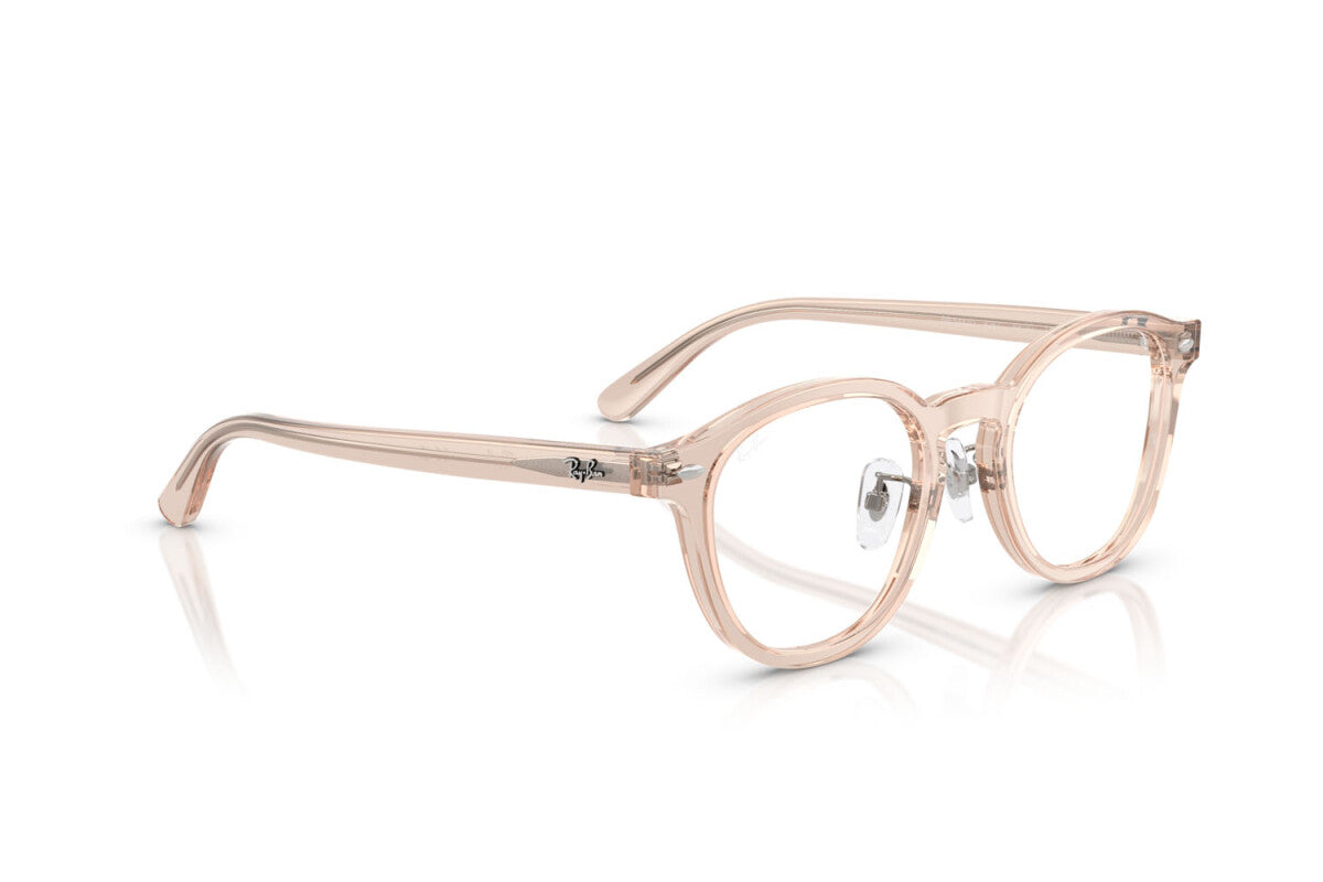 OCCHIALE DA VISTA UNISEX RAY-BAN RX 5443D - 8267 MARRONE CHIARO TRASPARENTE - TAGLIA 49