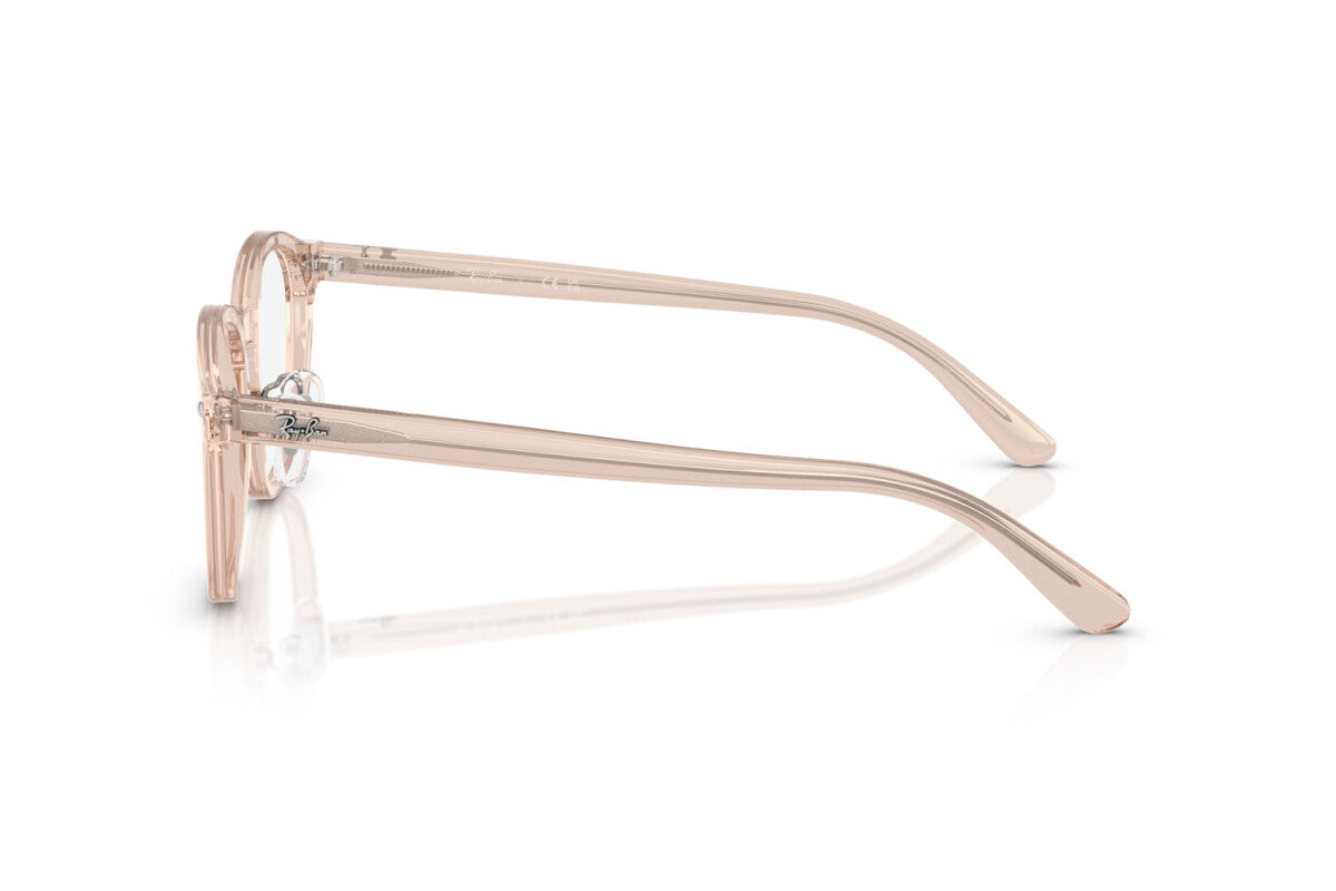 OCCHIALE DA VISTA UNISEX RAY-BAN RX 5443D - 8267 MARRONE CHIARO TRASPARENTE - TAGLIA 49