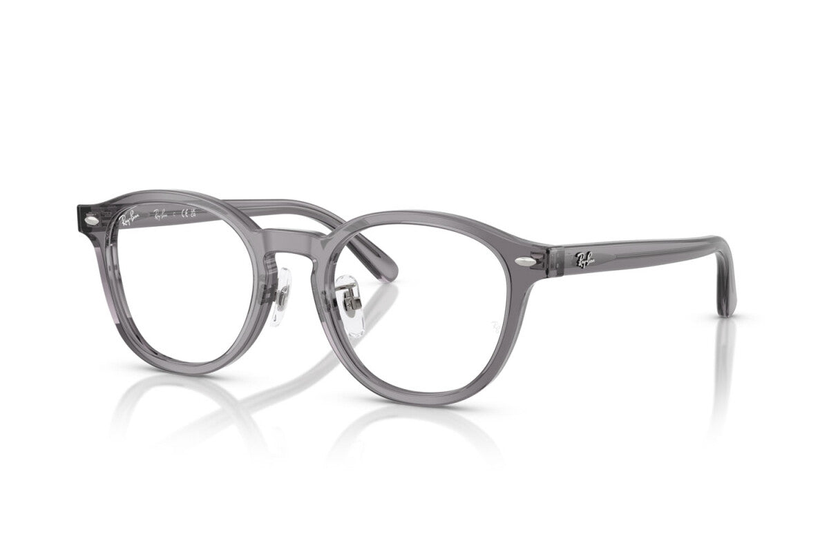 OCCHIALE DA VISTA UNISEX RAY-BAN RX 5443D - 8268 GRIGIO TRASPARENTE - TAGLIA 49