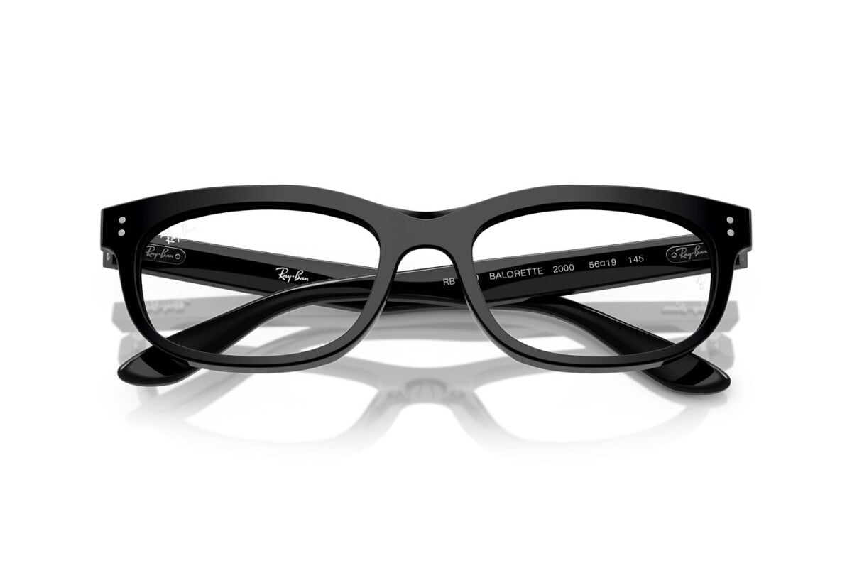 OCCHIALE DA VISTA UNISEX RAY-BAN RX 5489 BALORETTE 2000 NERO - TAGLIA 54