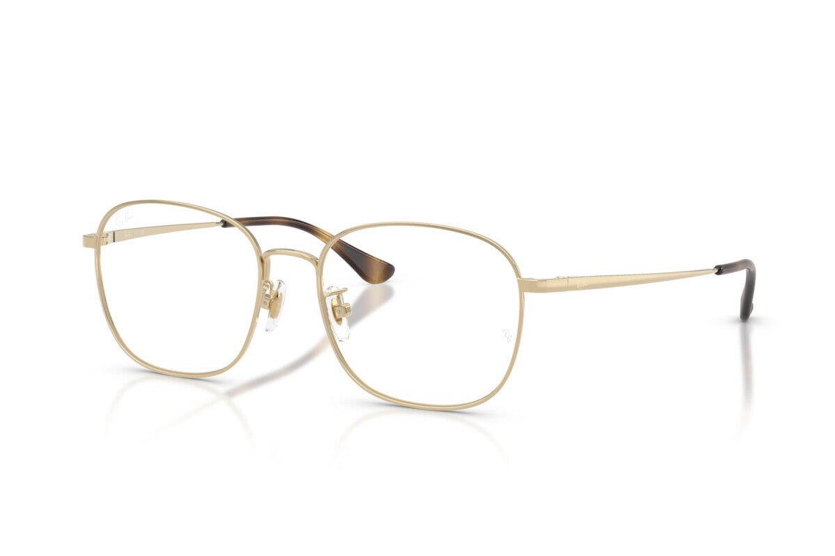 OCCHIALE DA VISTA UNISEX RAY-BAN RX 6418D - 2993 ORO PALLIDO - TAGLIA 53