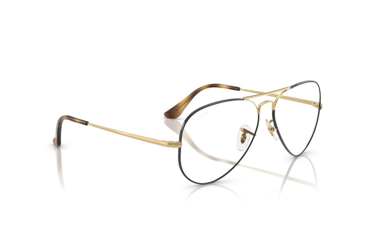 OCCHIALE DA VISTA UNISEX | RAY-BAN RX 6489 - AVIATOR 3177 L'AVANA SU ARISTA - CALIBRO 55