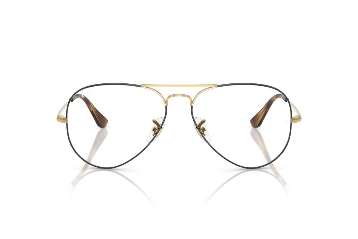 OCCHIALE DA VISTA UNISEX | RAY-BAN RX 6489 - AVIATOR 3177 L'AVANA SU ARISTA - CALIBRO 55