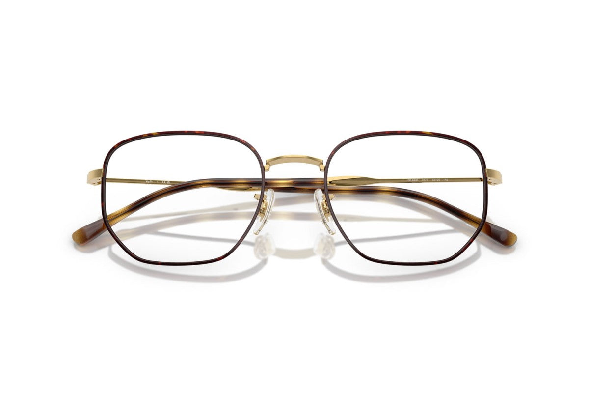 OCCHIALE DA VISTA UNISEX | RAY-BAN RX 6496 - 3177 L'AVANA SU ARISTA - CALIBRO 51