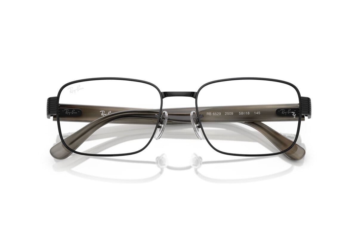 OCCHIALE DA VISTA UNISEX RAY-BAN RX 6529 - 2509 NERO - TAGLIA 54