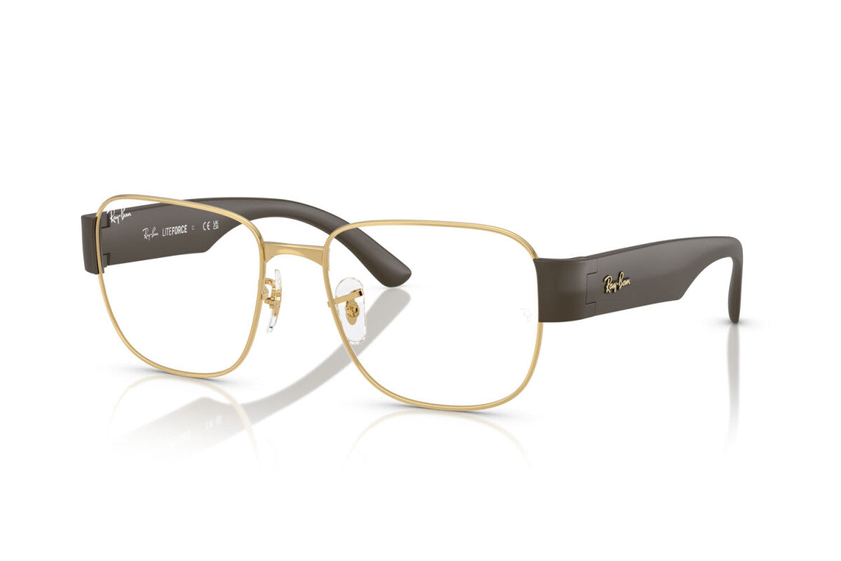 OCCHIALE DA VISTA UNISEX RAY-BAN RX 6532 - 2500 ARISTA ORO - TAGLIA 53