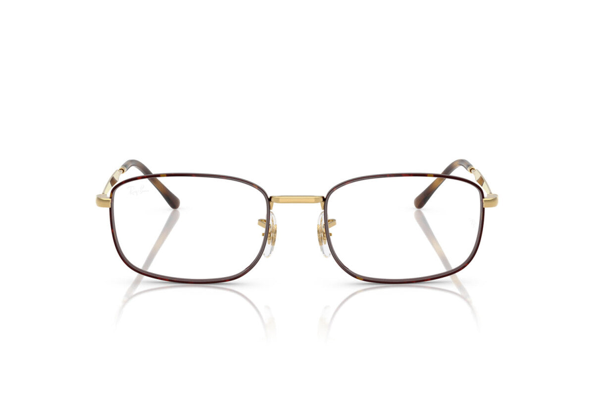 OCCHIALE DA VISTA UNISEX RAY-BAN RX 6533 - 3177 HAVANA SU ARISTA GOLD - TAGLIA 54