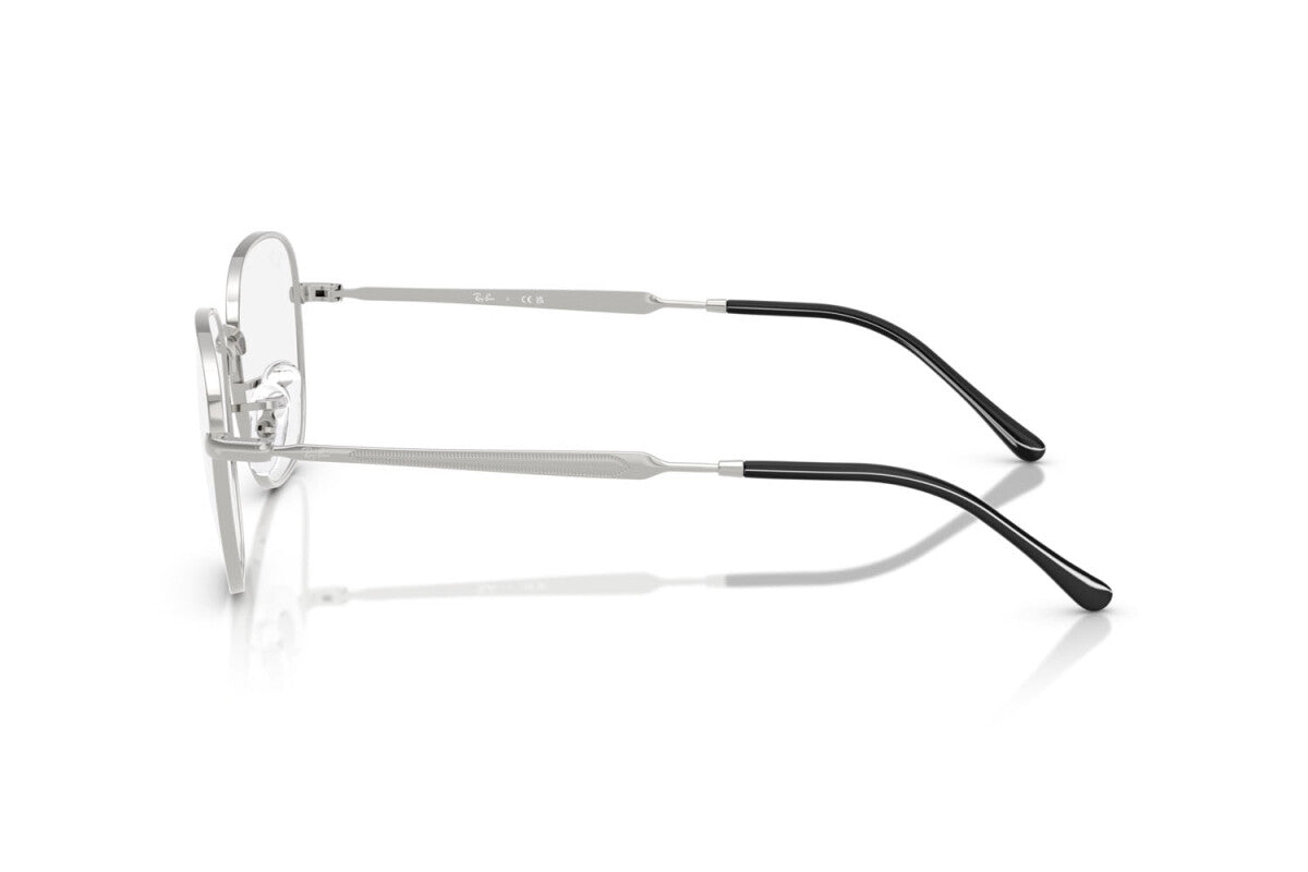 OCCHIALE DA VISTA UNISEX RAY-BAN RX 6534 - 2501 ARGENTO - TAGLIA 53