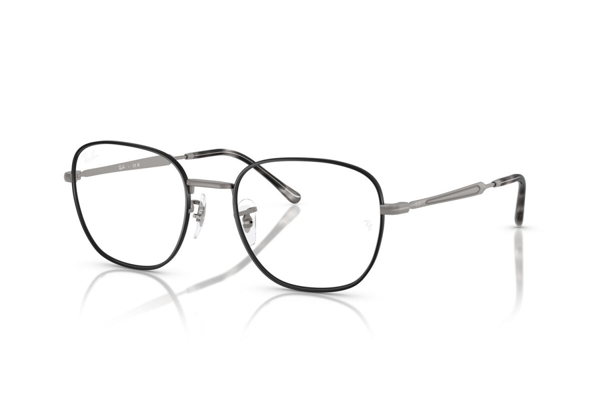 OCCHIALE DA VISTA UNISEX RAY-BAN RX 6534 - 3187 NERO OPACO SU CANNA DI FUCILE OPACO - TAGLIA 51