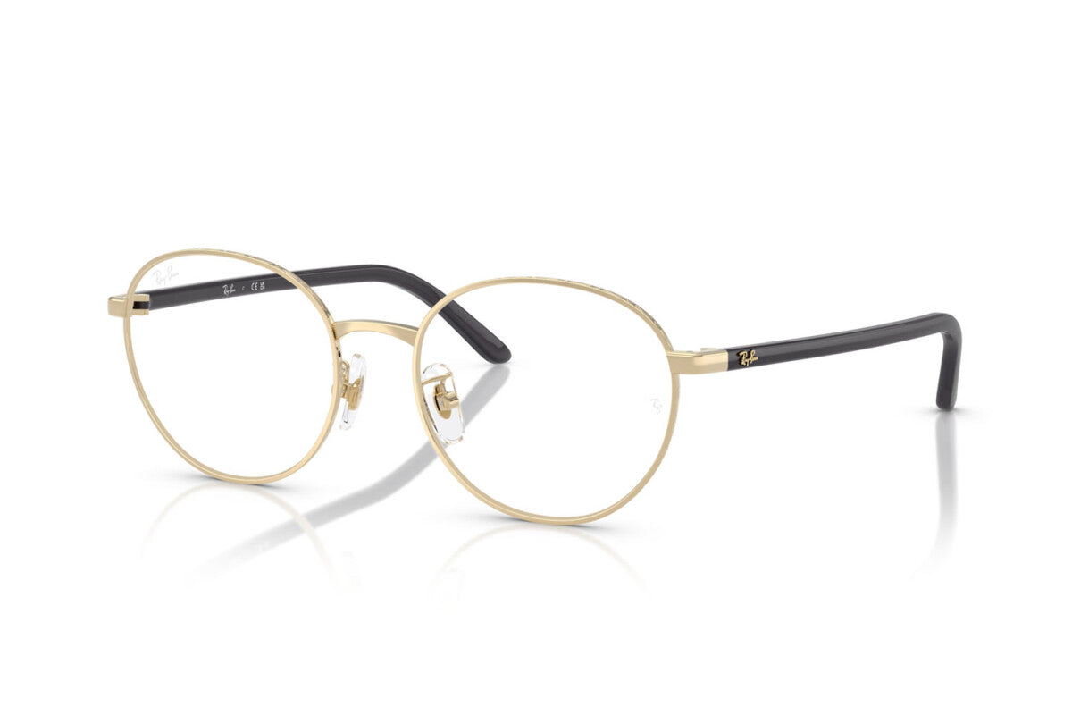 OCCHIALE DA VISTA UNISEX RAY-BAN RX 6538D - 2993 ORO PALLIDO - TAGLIA 53