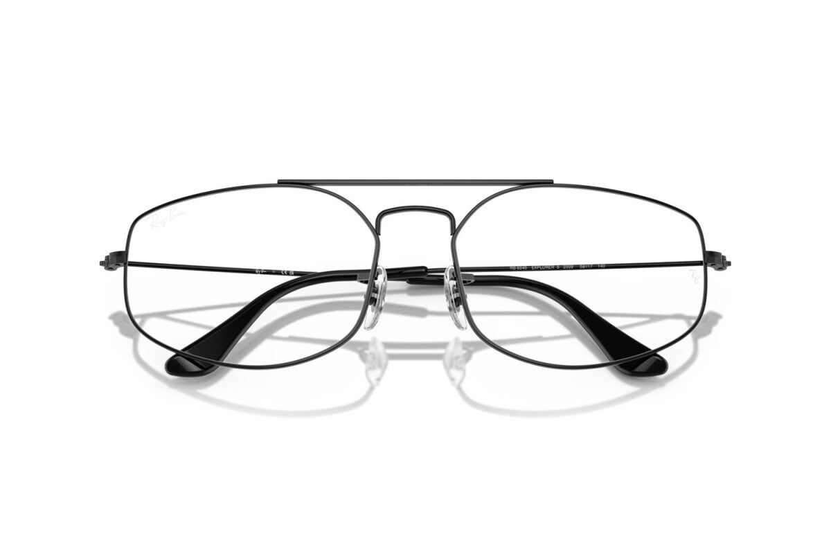 OCCHIALE DA VISTA UNISEX RAY-BAN RX 6545 EXPLORER 5 2509 NERO - TAGLIA 56