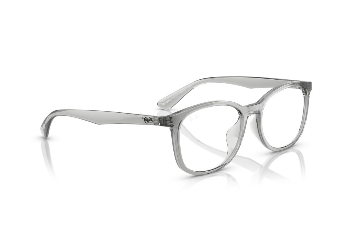 OCCHIALE DA VISTA UNISEX RAY-BAN RX 7093D - 8012 GRIGIO TRASPARENTE - TAGLIA 54