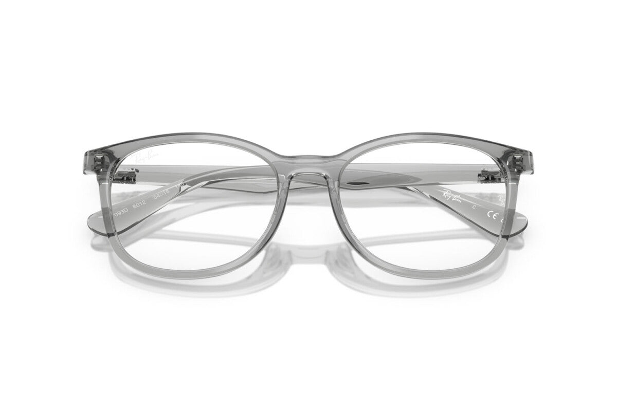 OCCHIALE DA VISTA UNISEX RAY-BAN RX 7093D - 8012 GRIGIO TRASPARENTE - TAGLIA 54