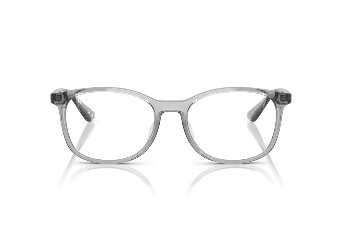 OCCHIALE DA VISTA UNISEX RAY-BAN RX 7093D - 8012 GRIGIO TRASPARENTE - TAGLIA 54
