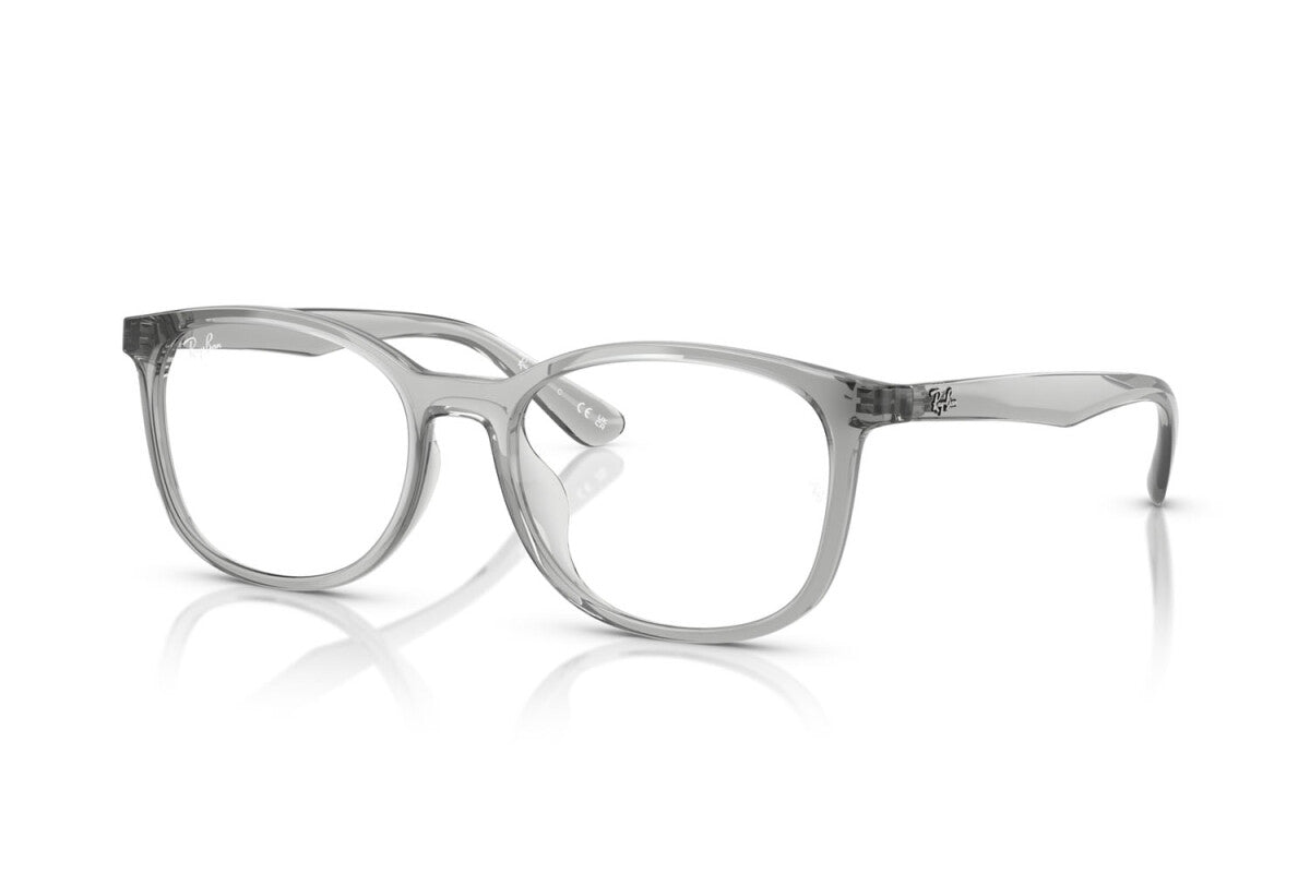 OCCHIALE DA VISTA UNISEX RAY-BAN RX 7093D - 8012 GRIGIO TRASPARENTE - TAGLIA 54