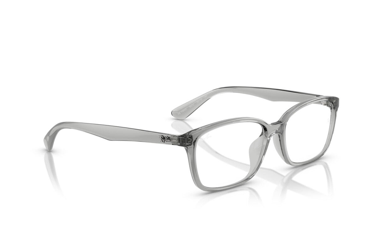 OCCHIALE DA VISTA UNISEX RAY-BAN RX 7094D - 8012 GRIGIO TRASPARENTE - TAGLIA 55
