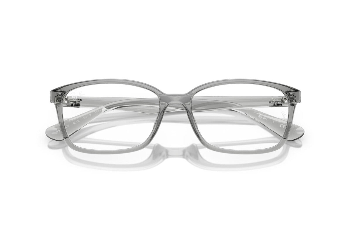 OCCHIALE DA VISTA UNISEX RAY-BAN RX 7094D - 8012 GRIGIO TRASPARENTE - TAGLIA 55