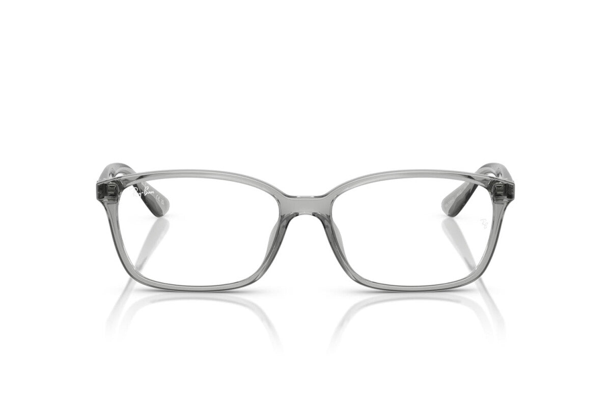 OCCHIALE DA VISTA UNISEX RAY-BAN RX 7094D - 8012 GRIGIO TRASPARENTE - TAGLIA 55