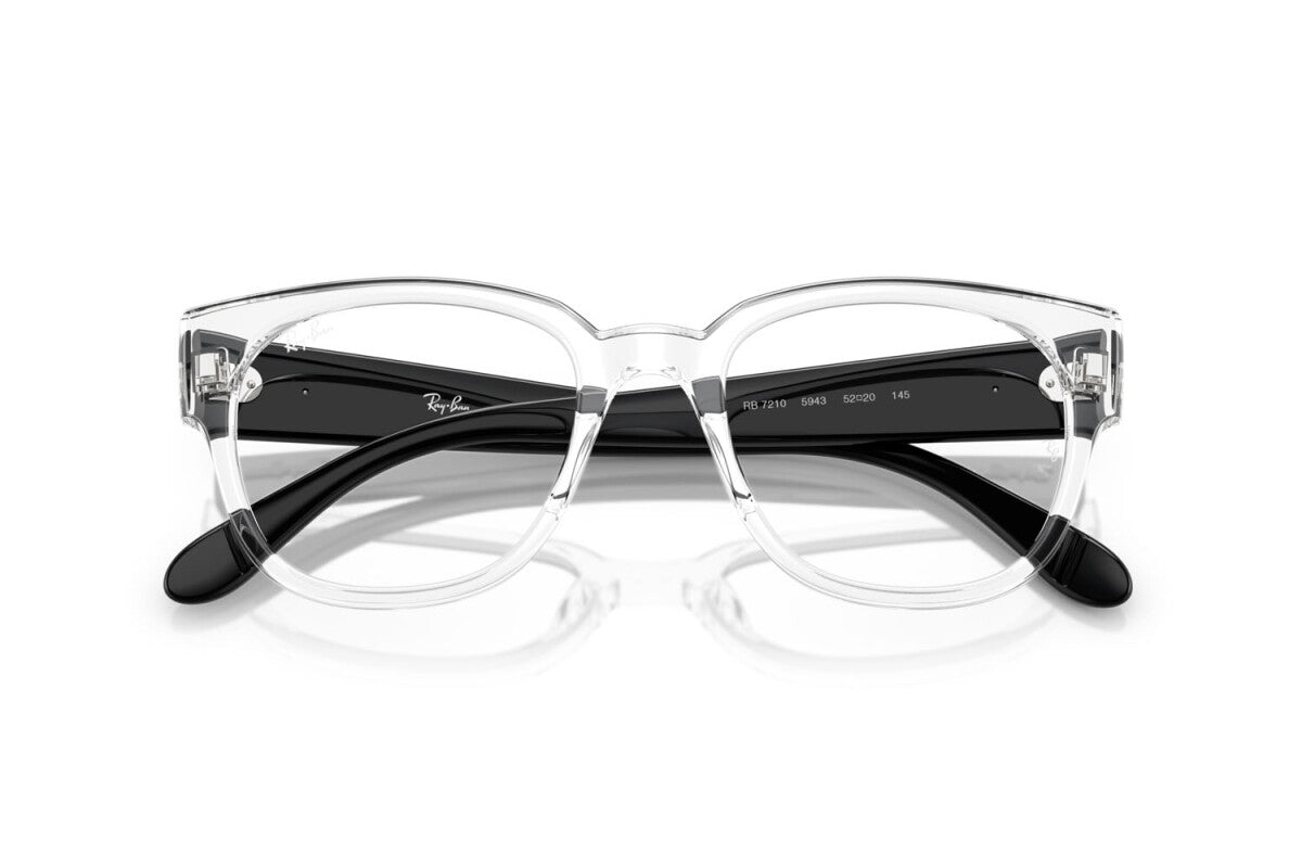 OCCHIALE DA VISTA UNISEX RAY-BAN RX 7210 - 5943 TRASPARENTE - TAGLIA 50