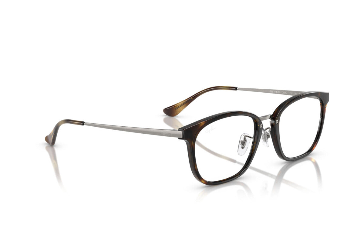 OCCHIALE DA VISTA UNISEX RAY-BAN RX 7247D - 2012 L'AVANA - TAGLIA 51