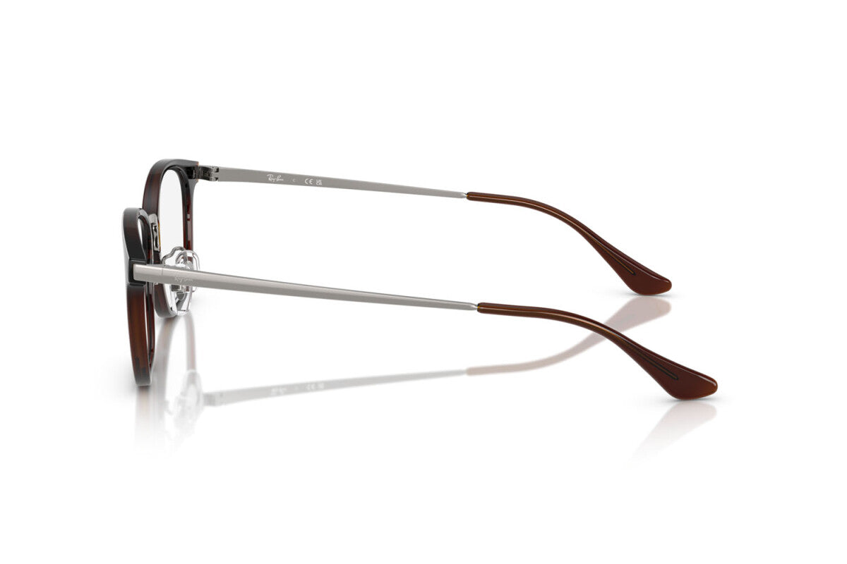 OCCHIALE DA VISTA UNISEX RAY-BAN RX 7247D - 5392 MARRONE SCURO - TAGLIA 51