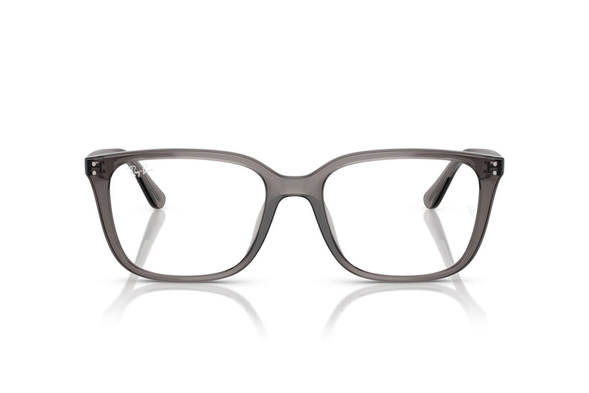 OCCHIALE DA VISTA UNISEX RAY-BAN RX 7248D - 8257 GRIGIO OPALE TRASPARENTE - TAGLIA 55