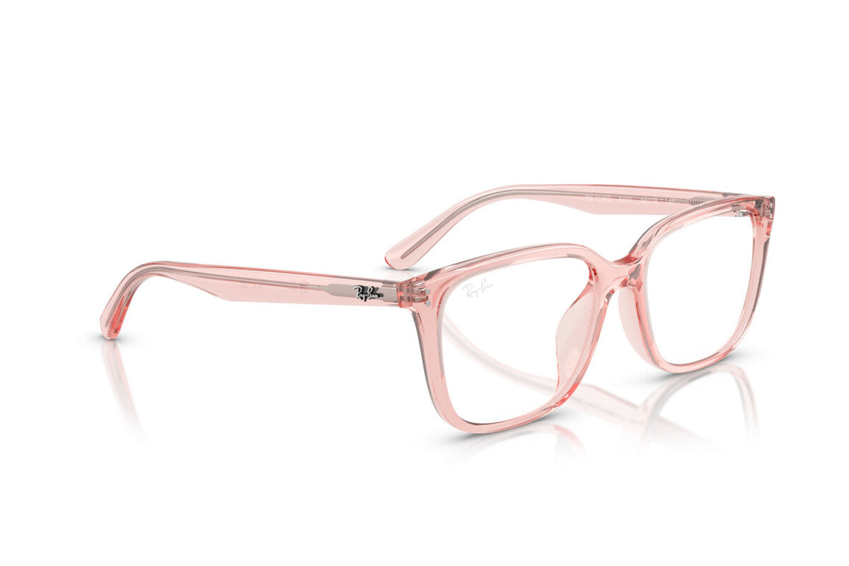 OCCHIALE DA VISTA UNISEX RAY-BAN RX 7248D - 8410 ROSA CHIARO TRASPARENTE - TAGLIA 55
