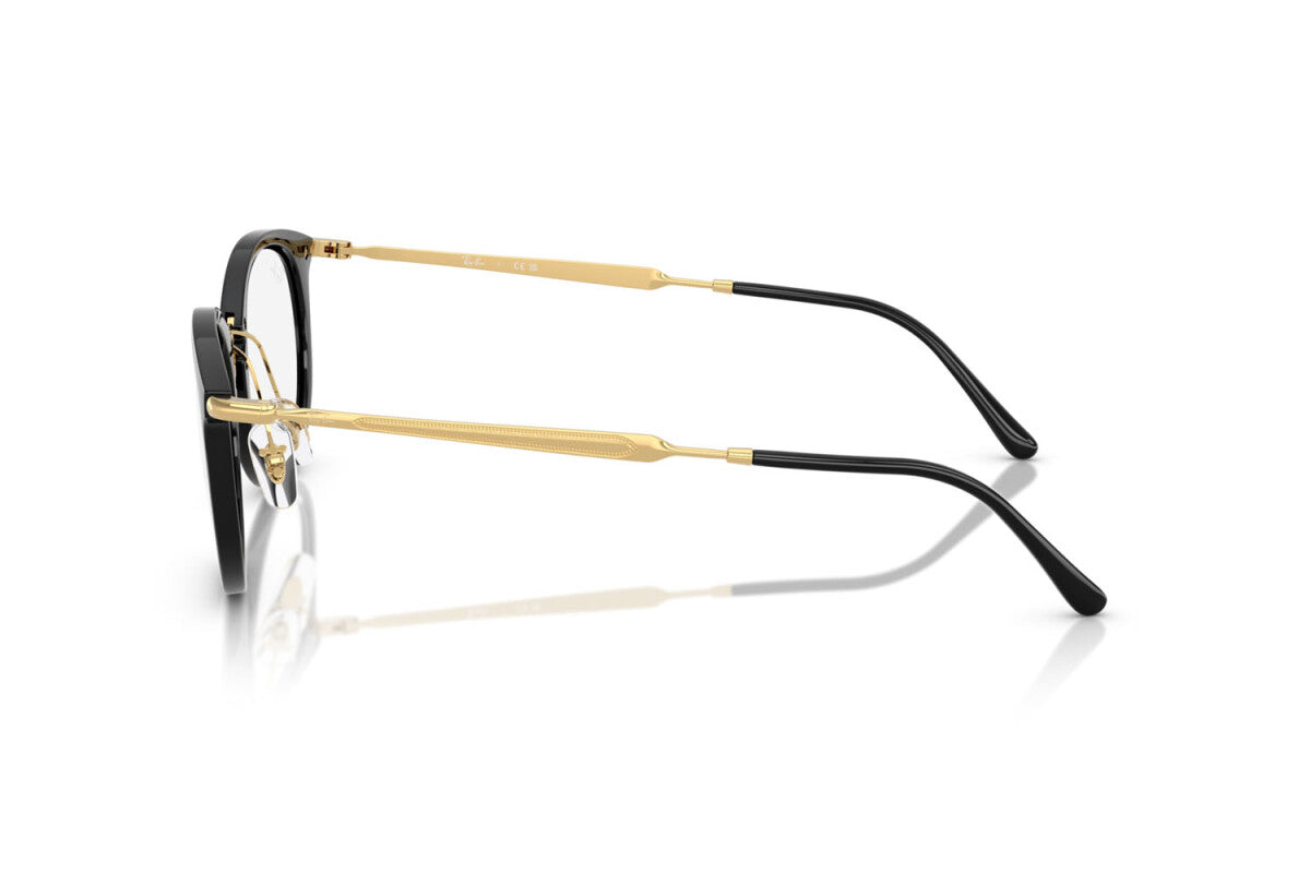 OCCHIALE DA VISTA UNISEX RAY-BAN RX 7255 - 2000 NERO - TAGLIA 51