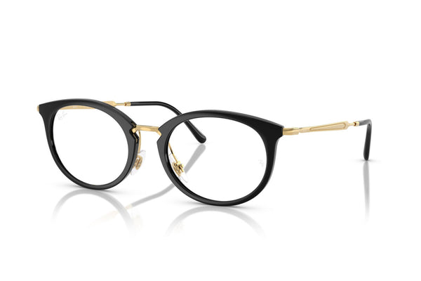 OCCHIALE DA VISTA UNISEX RAY-BAN RX 7255 - 2000 NERO - TAGLIA 51