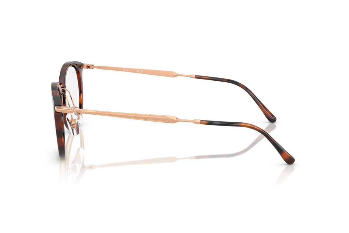 OCCHIALE DA VISTA UNISEX RAY-BAN RX 7255 - 5687 AVANA A STRISCE - TAGLIA 51