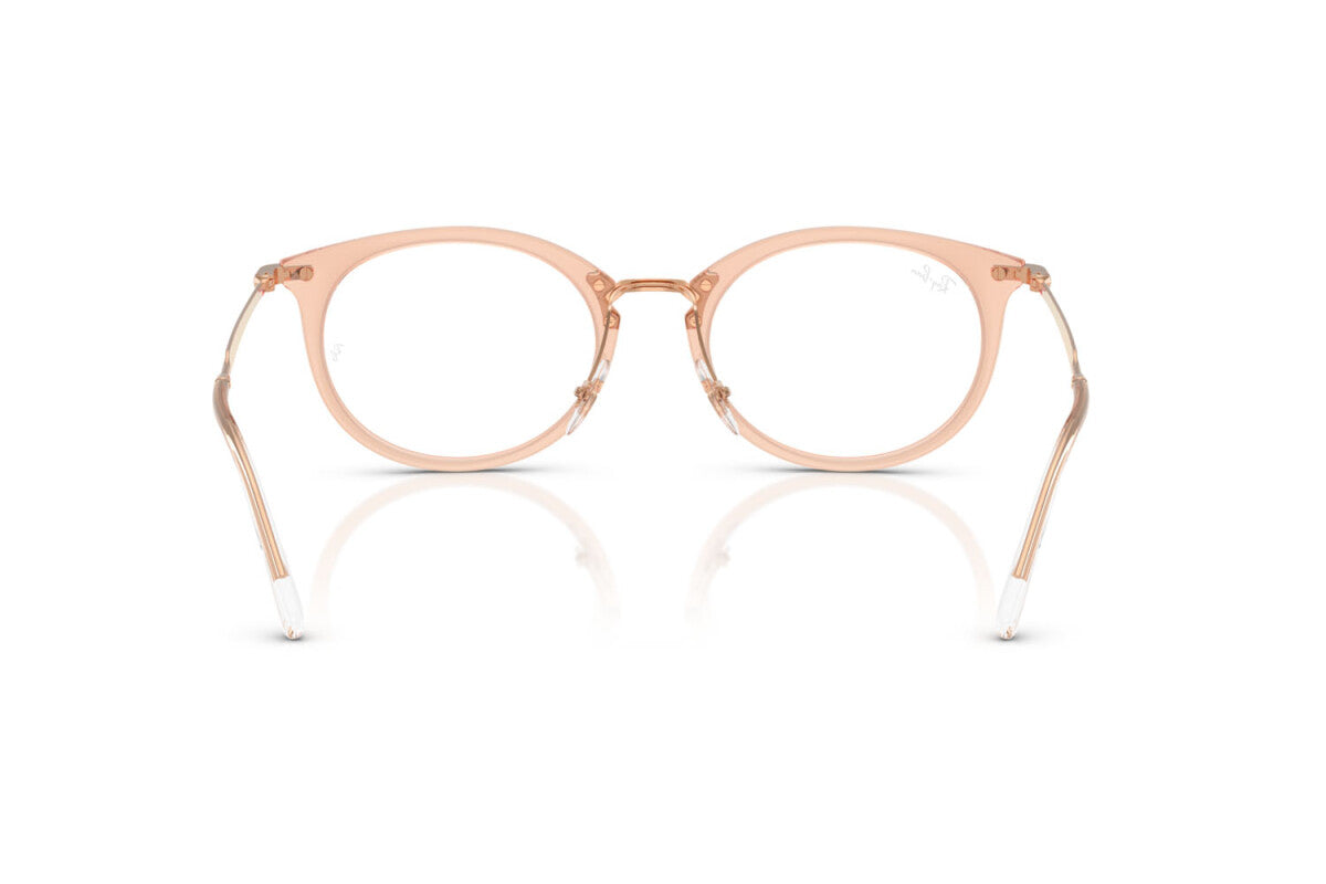 OCCHIALE DA VISTA UNISEX RAY-BAN RX 7255 - 8124 BEIGE TRASPARENTE - TAGLIA 51