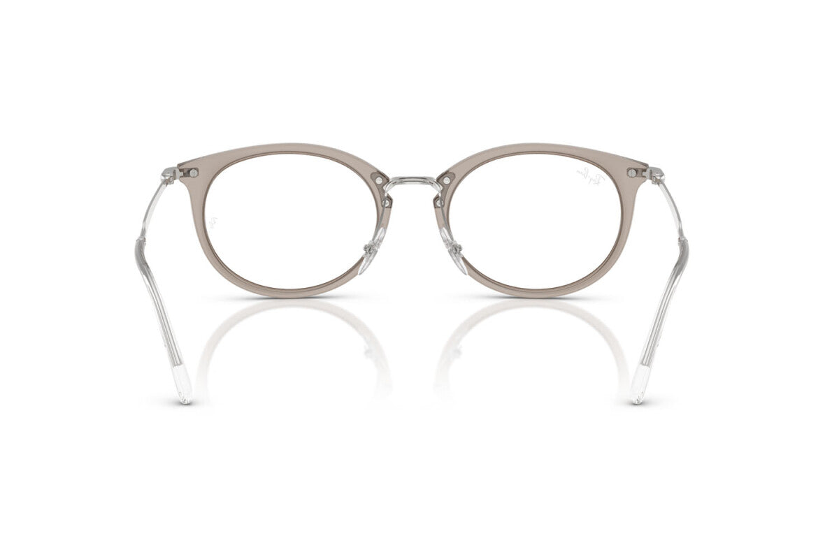 OCCHIALE DA VISTA UNISEX RAY-BAN RX 7255 - 8125 GRIGIO TRASPARENTE - TAGLIA 51