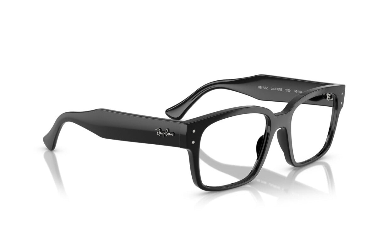 OCCHIALE DA VISTA UNISEX RAY-BAN RX 7256 LAURENE 8260 NERO - TAGLIA 53