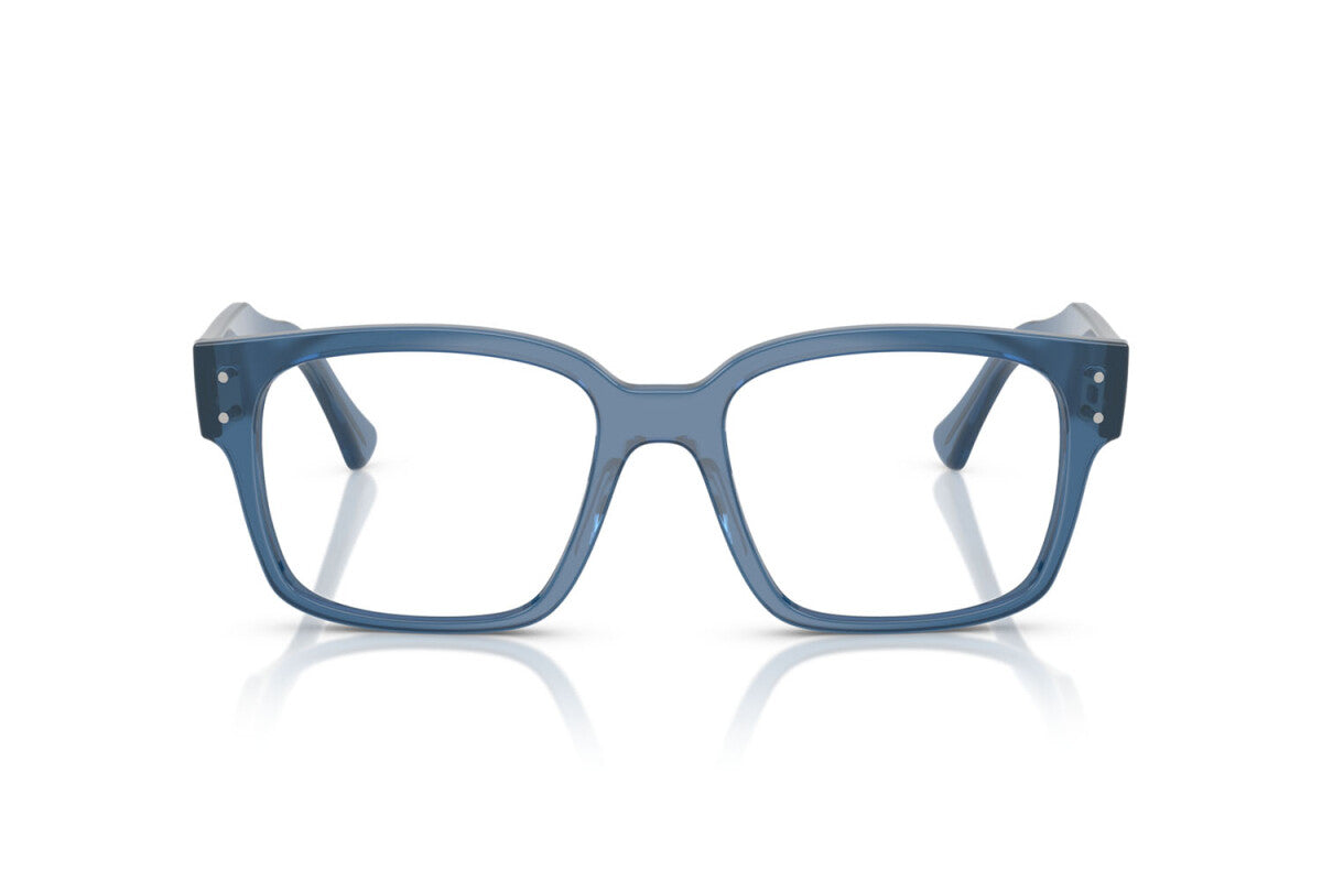 OCCHIALE DA VISTA UNISEX RAY-BAN RX 7256 LAURENE 8429 BLU TRASPARENTE - TAGLIA 53