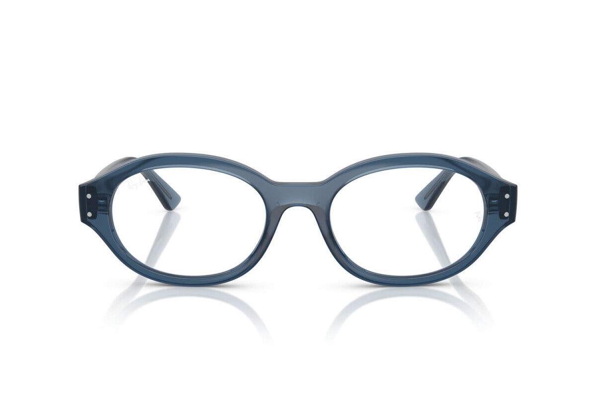 OCCHIALE DA VISTA UNISEX RAY-BAN RX 7257 SHILO 8434 AZZURRO CHIARO - TAGLIA 52